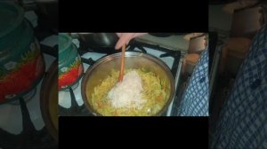 РЕЦЕПТЫ | ТУШОННАЯ КАПУСТА С РИСОМ И МЯСОМ