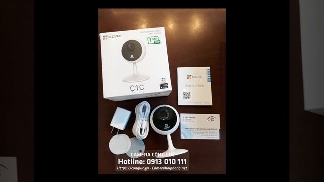 Camera IP Wifi Ezviz C1C 720P Chính Hãng Giá Rẻ - Camera Cộng Lực смотреть онлайн