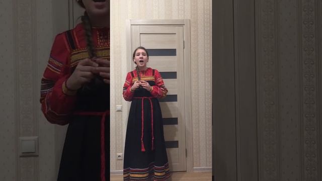 Ульяна Краснопёрова, "По утру ранёшенько" лирическая Белгородской области смотреть онлайн