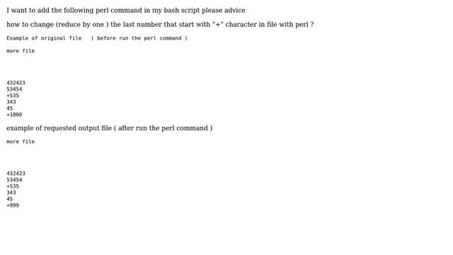 DevOps & SysAdmins: perl + Match last number in file and reduce it by one (2 Solutions!!) смотреть онлайн