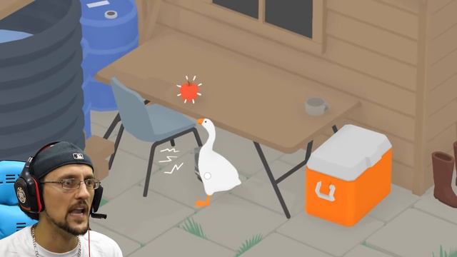 BAD MOUTH BIRD!  No Say Those WORDS! (FGTeeV Plays Untitled Goose Game #1)