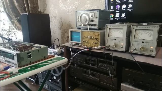 Яуза 221С-2. Ремонт Часть 3. Завершение ремонта, настройка записи и воспроизведения смотреть онлайн