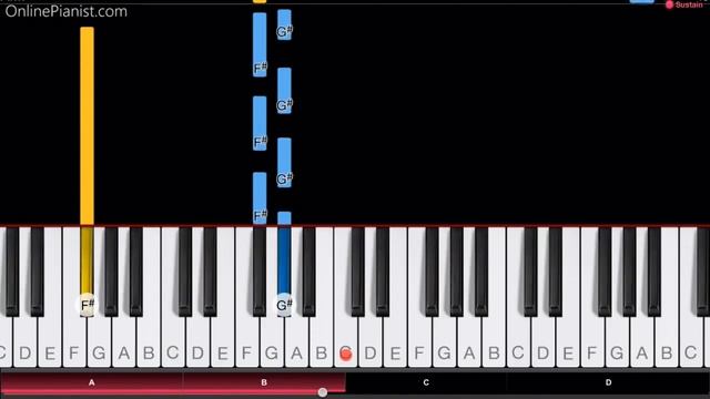 GRANNY (Horror Game) Piano Theme - Easy Tutorial смотреть онлайн
