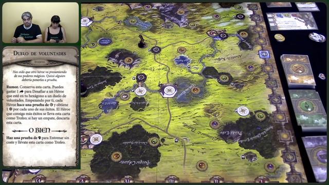 Partida a Vínculos Inquebrantables. La muerte roja ⚔️Runebound el juego de mesa. смотреть онлайн