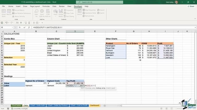 How to Build Interactive Excel Dashboards смотреть онлайн