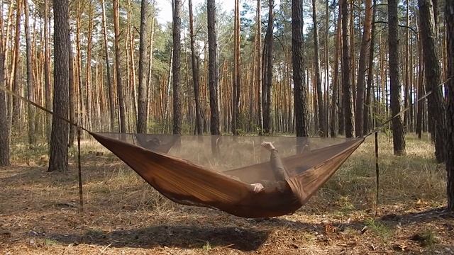 ?? Как установить москитную сетку на трекинговый гамак HAMMOCK VELOTURIST смотреть онлайн