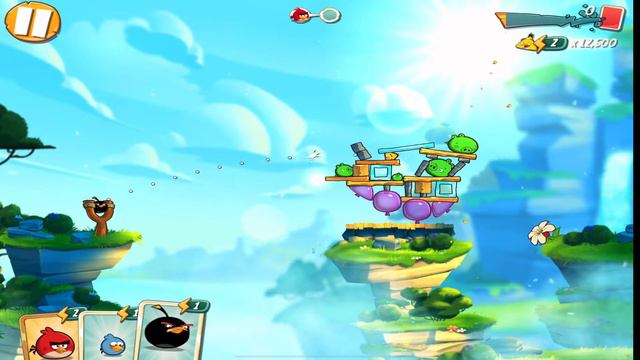Angry Birds 2 gameplay for ios part#1 смотреть онлайн