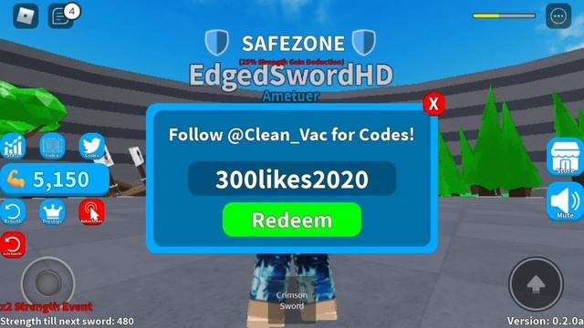 ALL *NEW* SECRET OP WORKING CODES! ?UPDATE 2? Roblox Sword Simulator 3 ⚔ смотреть онлайн