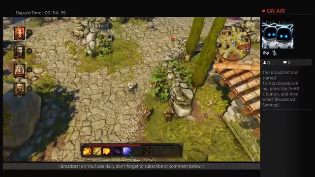 Divinity Live PS4 broadcast. смотреть онлайн