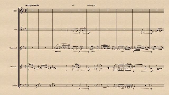 2. Adagio - Wind Sextet Op.271 - Carl Reinecke - Demo & Backing Track смотреть онлайн