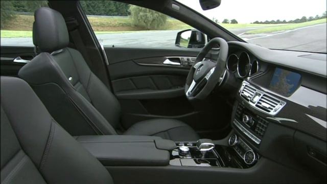2012 Mercedes Benz CLS63 AMG Interior смотреть онлайн
