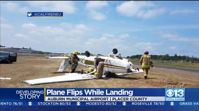 FAA Investigating Small Plane Crash At Auburn Airport смотреть онлайн