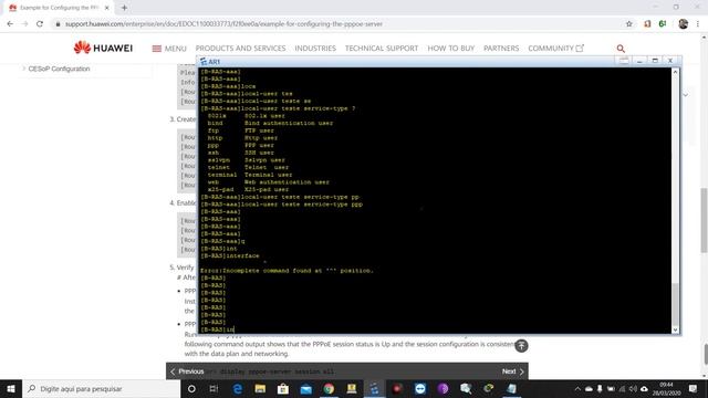 Servidor PPPOE huawei Tutorial Configuração смотреть онлайн