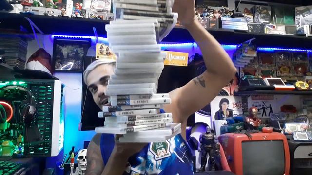 CAÇADA GAMER # PS3 SLIM XBOX 360 PS2 SLIM NA CAIXA NA FEIRA DO ROLO LEVEI UMA BOLSA GIGANTE DE JOGO смотреть онлайн