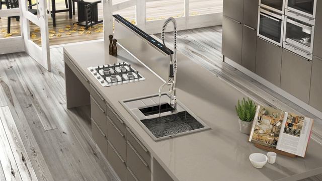 Модные цвета кухонных столешниц как подобрать под раковину и гарнитур. смотреть онлайн