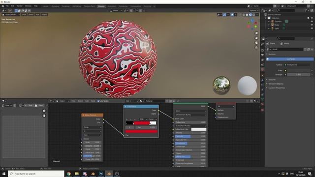 Blender Wave Texture Node Tutorial- Abstract art смотреть онлайн