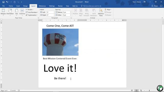 How to Create Half Sheet Bulletin Inserts in Word смотреть онлайн