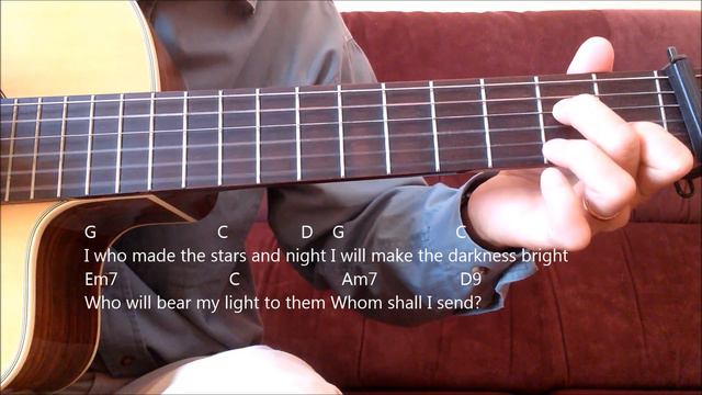 Catholic Hymn Guitar Solo - Here I Am Lord (Dan Schutte) смотреть онлайн