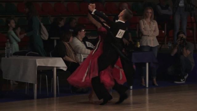 Kirill Borisov - Arina Kudriakova | R1 Viennese Waltz | Moscow Region Championship 2017 смотреть онлайн