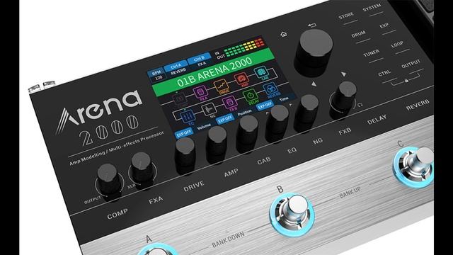 Donner Launches Arena 2000 Digital Multi-Effects Processor смотреть онлайн