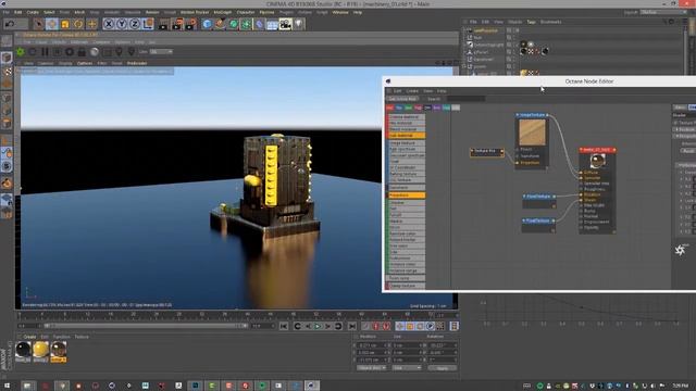 OctaneRender For Cinema 4D Lesson 7.9: Octane Projection Nodes смотреть онлайн