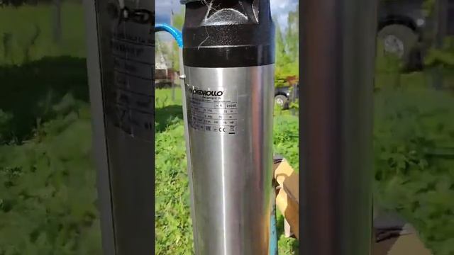 Отправляем насос pedrollo 6SR 18/13 в долгое подводное царство на глубину 120 метров. смотреть онлайн