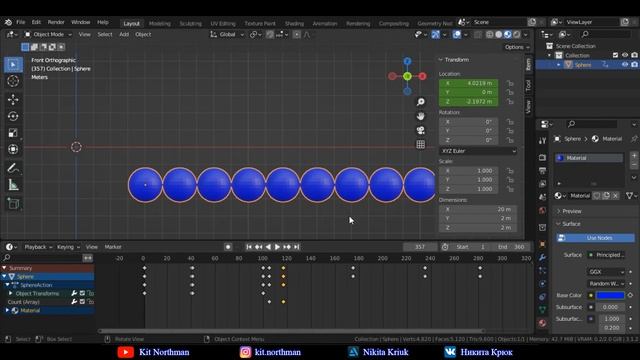 30. Основы анимации. Окно Timeline и Graph Editor смотреть онлайн