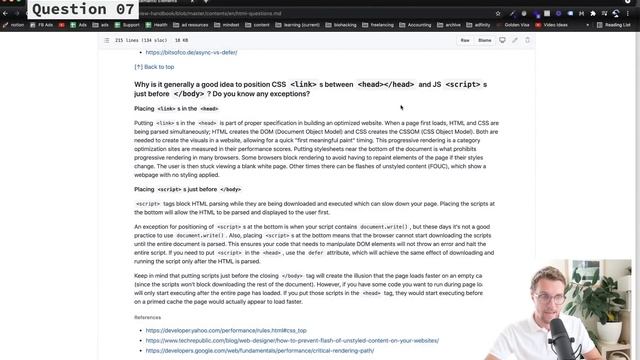 Let's do 100 Front End Interview Questions (Part 1, HTML) смотреть онлайн