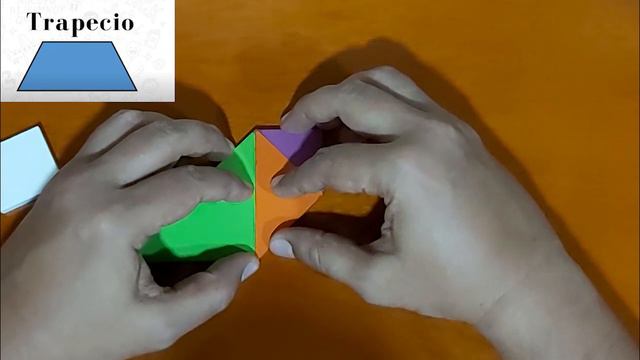 TANGRAM CLÁSICO CHINO (7 piezas): FIGURA GEOMÉTRICA_TRAPECIO. POR EL Mg. CARLOS E. CHAVARRO. смотреть онлайн