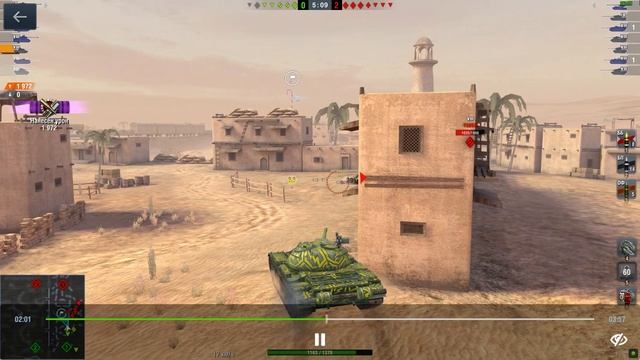 World of Tanks Blitz Type 59 смотреть онлайн