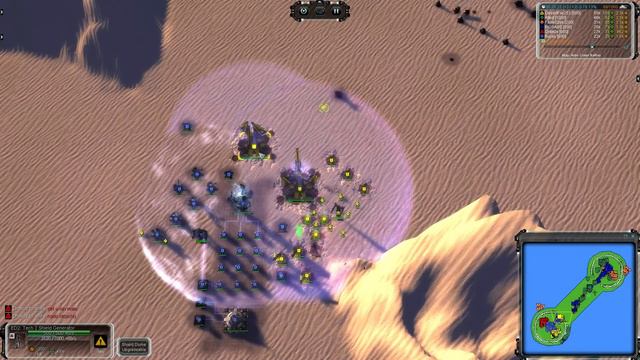 Supreme Commander [135] 3х3 Интенсив на крутой карте