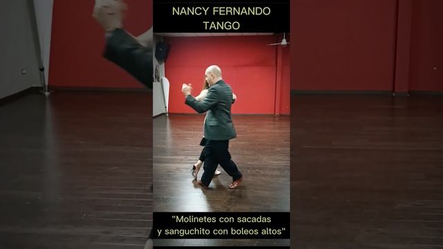 Tango ~ "Molinetes con sacadas y boleos altos" - Nancy Fernando Tango смотреть онлайн