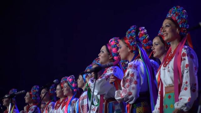 Хор імені Г. Верьовки - Туман яром смотреть онлайн
