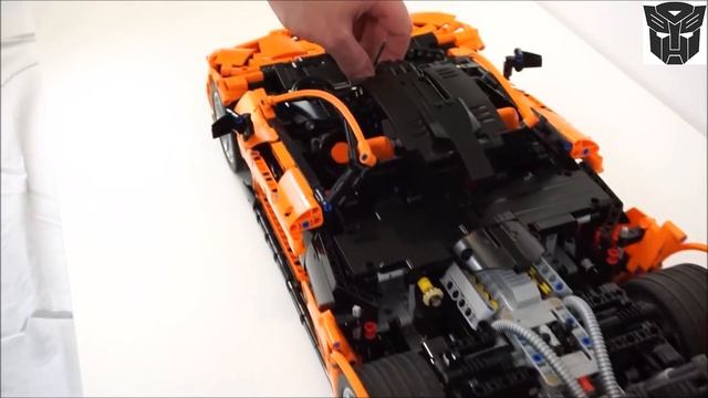 Lego Technic MOC McLaren P1 Hypercar 1 8   W  Manual + RC Instructions