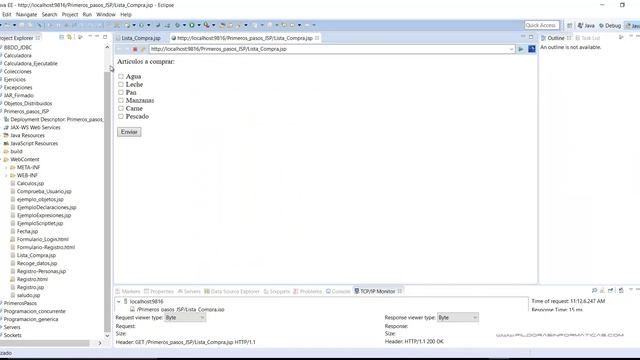 Curso Java. JSP X. Sesiones I. Vídeo 237 смотреть онлайн