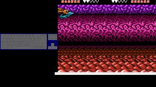 Battletoads Nes / Turbo Tunnel / 2 Player Control смотреть онлайн