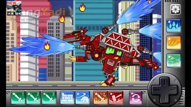 Combine Dino Robot Spinosaurus Plus Dino смотреть онлайн