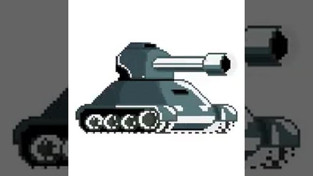Tank Pixel Art (Sandbox Coloring) смотреть онлайн