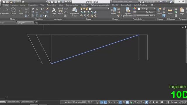 Curso AutoCAD 2019 vídeo °14 dibujo de cuneta смотреть онлайн