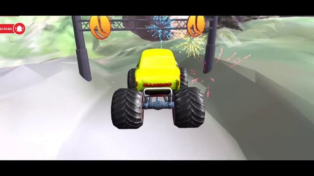 Monster Truck Hill Stunt Ramp | Race Jump Simulation Android IOS Game | IGG смотреть онлайн