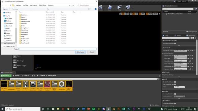 How To Migrate Content Between Unreal Projects - Unreal Engine Tutorial смотреть онлайн