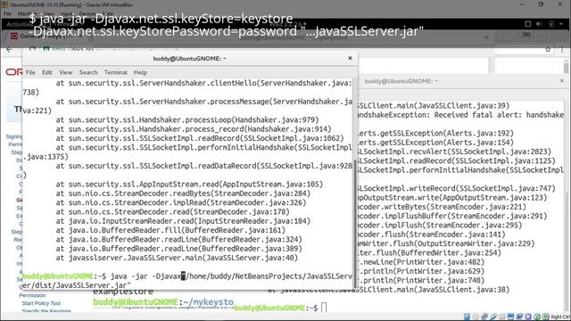 Java example of SSL Server and Client, and how to generate keystore смотреть онлайн