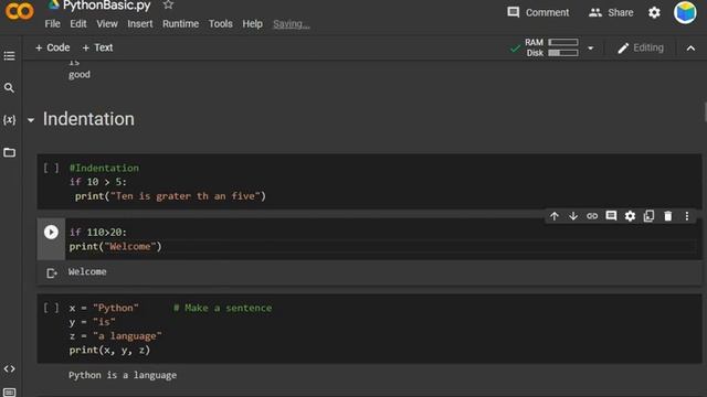 Indentation in python | Hindi | #pythonindentation #Rlanguagestatistics смотреть онлайн