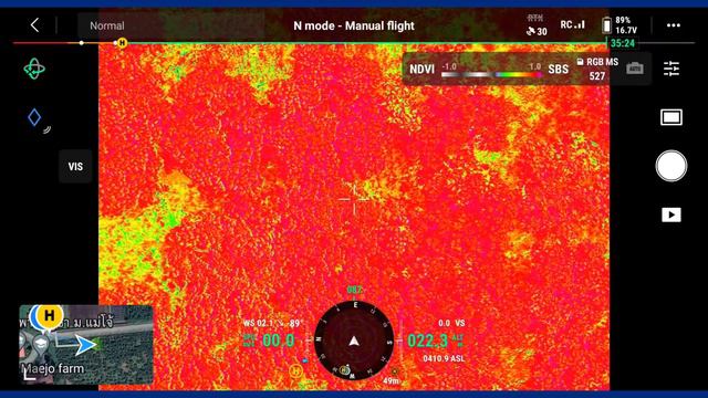 DJI Mavic 3 Multispectral เพื่องานเกษตรแม่นยำ смотреть онлайн