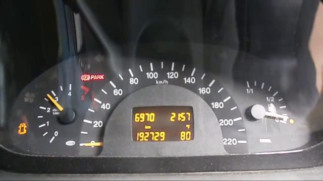 WRECKING 2005 MERCEDES VITO 2.1 5-SPEED (C21085) смотреть онлайн