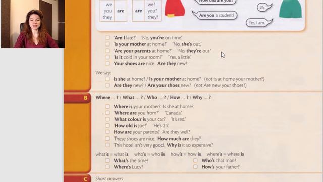 Essential Grammar In Use. Unit 2 | Am / Is / Are (questions)
