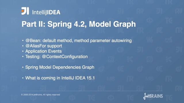 What's New in IntelliJ IDEA 15 for Spring Developers смотреть онлайн