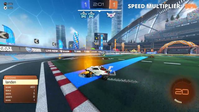 Can an SSL Beat 2 Plats With SUPER SPEED in Rocket League? смотреть онлайн