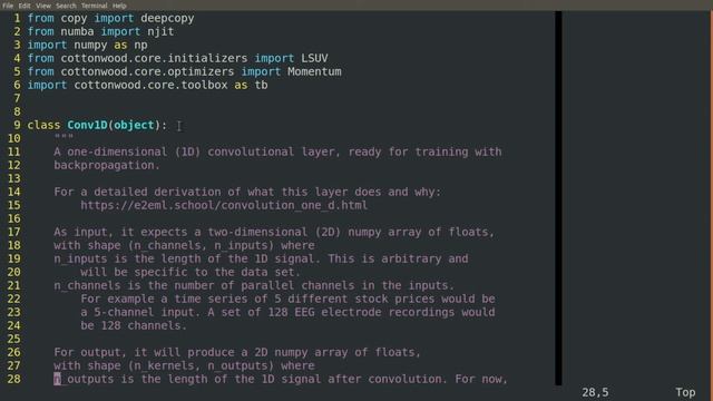 Implement 1D convolution, part 3: Create the convolution block смотреть онлайн