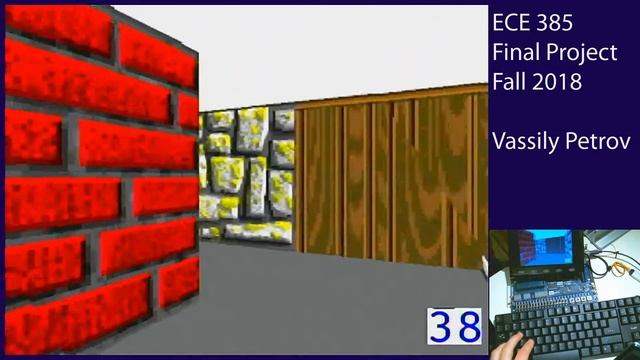 ECE 385 final project - 3D Maze Game смотреть онлайн